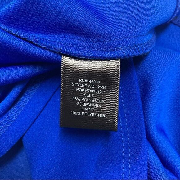 MIDNIGHT DOLL, Juniors Blue‎ dress, Spaghetti Straps, Size 9, padded bra, mini - Picture 6 of 10